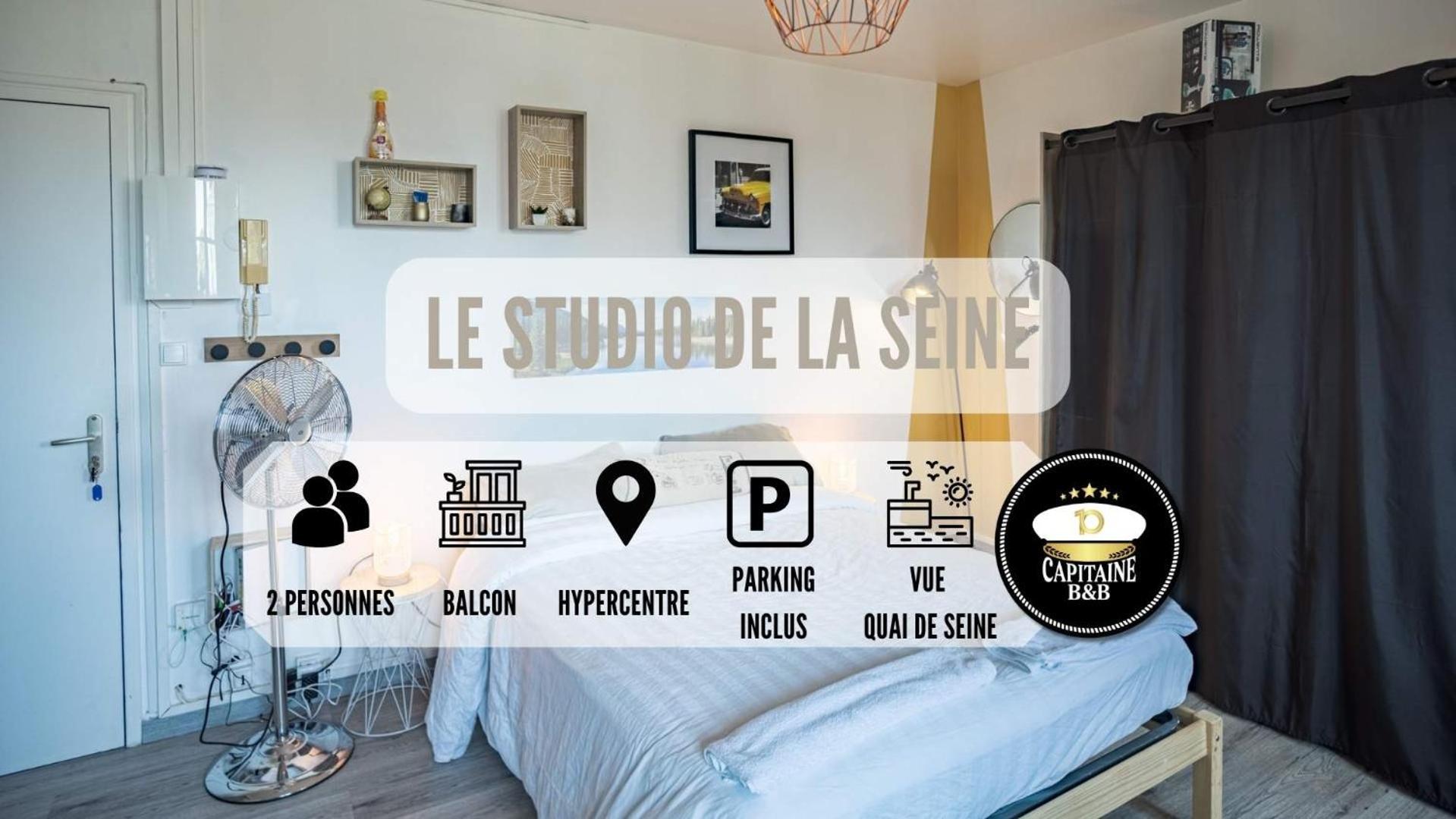 דירות טרואה Studio De La Seine - Balcon - Hypercentre - Parking Inclus מראה חיצוני תמונה